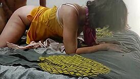 MILF In Satin Doggystyle Deepthroat