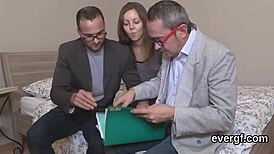 Bankrupt Guy Lets Mate Bang Ex-GF for Cash