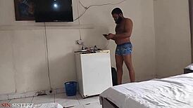 Ebony star gets pussy licked and doggystyle blowjob in public 😈