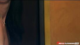 Incredibly Hot Natural Brunette Ann Marie Rios Takes Big-Dick