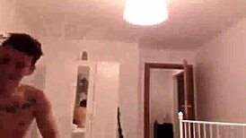 Young Couple Explodes in Intense Double Cumshot on Webcam for Voyeur Audience