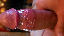 Playing Solo with My Smooth Shaft in Close-Up