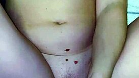 hot girl fucks hard with lover on cam in doggystyle