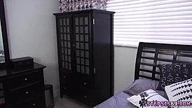 Teen Girl Teases Suspended Step Sis With Big Tits