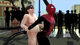 Spider-Man Vs Dr. Octopus Villain