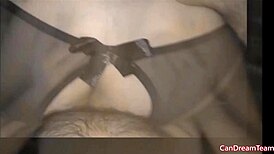 Amateur blowjob action with a focus on the tip