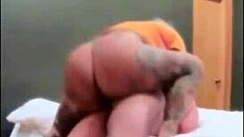 Chubby Transgender Girl Fucks and Cums on Mouth in Wild Scene