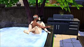 Grandfather’s new love interest in 3D animated porn game