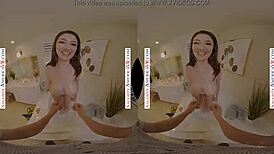 alyx star lounges in the bath, craving some fun