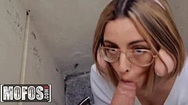 horny tattooed lya missy gets pussy dominated by jordi big cock