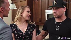 Hot milf massages a perverted lawyer with her stunning big ass