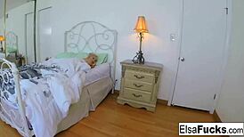 Wake Up Elsa Jean For Creampie!