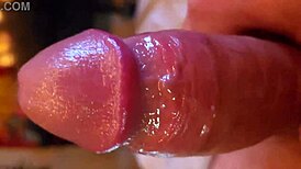 Playing Solo with My Smooth Shaft in Close-Up