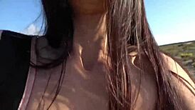 Join Alexa Tomas Masturbating On Beach In Sexy Lingerie