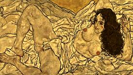 Lukisan hentai vintage tunjuk seks anime kartun panas detail retro