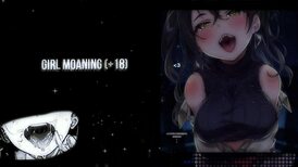 hot girl moans during solo handjob masturbation