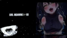 hot girl moans during solo handjob masturbation