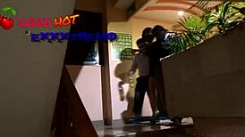 Damn, Danna Hot takes two dicks from bar! 🍆