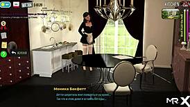 anime girl gets creampied in kitchen