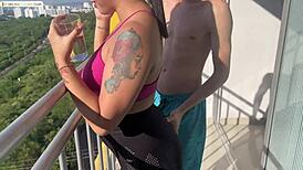 damn, fallin’ for my stepsis after workout, so hot!