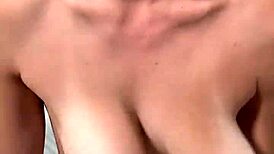 Stella cardo flaunts her huge natural tits with dirty talk