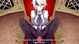 Arlecchino FPOV Promo with Genshin Impact Milf in Sheer Fantasy