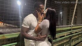 i fuckd on da catwalk n street n car unda rain n almost got caugt