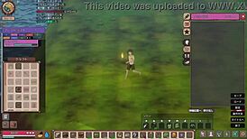 Mad island game where three girls get ravaged!