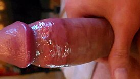 Playing Solo with My Smooth Shaft in Close-Up