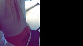 intensely flashing my massive black cock in paris on the second day