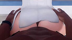 Overwatch nsfw animation with wild hentai cartoon banging scenes