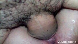 Married women slam anal and pussy with cuckold hard.