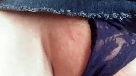 biggest fat pussy gets juicy during masturbation