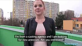 innocent looking ginger girl fucked over car bonnet?