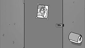 Hot Cheating Milf Janitor Teaches Shy Boy Sex In Public Washroom