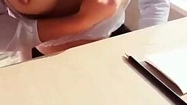 I can't stop staring at these beautiful big boobs, they're so cute!