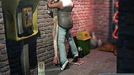 In the OFFICE, they FUCK against the WALL passionately.