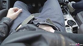 German Teen Sucks And Fucks Everywhere