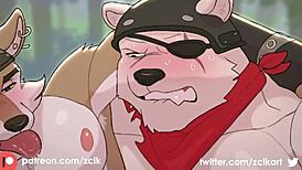 Fornite Furry Animation with Wild Cartoon Action