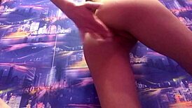 Young Slut Caresses Pussy And Anal