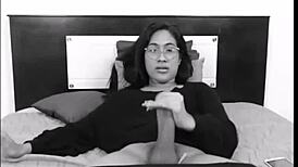 Colombian Shemale With Big Cock Shoots Monster Load On Live Cam