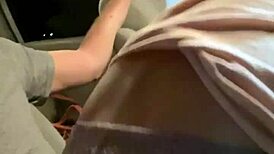 Public bridge sex while getting food