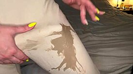 Stepmother Milking Cock Caught by Stepson, Seduces Him to Lick