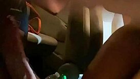 Public bridge sex while getting food