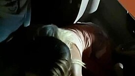 Public bridge sex while getting food