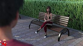 golden boy 23 - hot milf sucking young cock in wild game