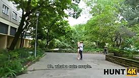 בלונדינית נתפסת בוגדת ב-POV נועז