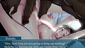 i can't believe this monster cock is creampieing me in anime hentai