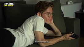 Endowed guy fucks twink's ass in preview