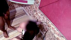 Man, I messed up... hard fast banging with Asian babe, cum in mouth everywhere!